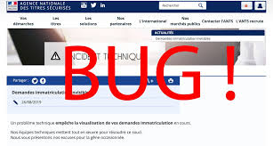 Ants.gouv.fr et de remplir le formulaire. Bug Ants Impossible De Voir Vos Demarches En Cours