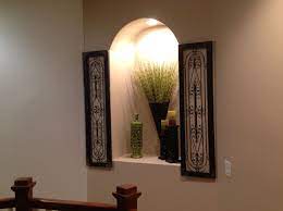 How To Decorate Wall Niches Shelly Nook Decor Wall Nook Wall Nook Decorating Ideas