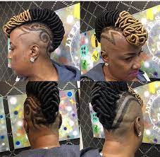 Design Haircut Lyfestylzsalon Newyork Brooklyn Braids With Shaved Sides Shaved Hair Designs Extreme Hair