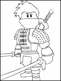 printable coloring sheets roblox 6