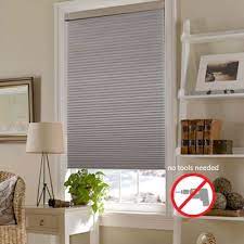 Choose cordless roller blinds for your home and put safety first. Get Ready For Game Day Best Window Treatments For Media Room The Finishing Touch Honeycomb Shades Best Window Treatments Custom Window Shade