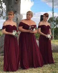 Plus Size Wedding Dresses Sheer Neck Long Sleeves Split Side With Appliques Bridesmaid Dresses Plus Size Burgundy Bridesmaid Dresses Long Burgundy Bridesmaid Dresses