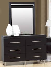 Black 8 Drawer Dresser With Mirror Dresser And Mirror Set Black Color With Lamp Table With Images Dresser With Mirror