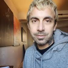 Carl and his drum tech, Pat,