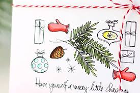You can use your card design as inspiration for complementary custom envelopes or envelope seals, or even add your christmas card theme to your return address labels. Quick Easy Diy Holiday Card Ideas Damask Love