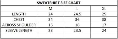 Kepa Senorita Women Combed Fleece Front Zipper Hoodie Sweatshirt Check The Size Chart To Get The Perfect Right Fit