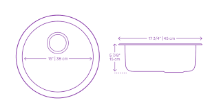 Keeping in mind a standard kitchen counter the most common size of a kitchen sink is 22 by 30 inches. Kitchen Sinks Dimensions Drawings Dimensions Com