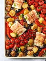 Baked Cod Recipe Italian Style Easy One Pan Meal Recipe In 2020 One Pan Meals Fish Recipes Healthy Baked Cod