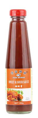 Sweet and sour sauce comes probably originally from hunan province in southeast china. 280g Weight Sauce And Sweet Sauce And Sour Sauce To Choose From Deslyfoods Jade Bridge Brand ç¿¡ç¿ æ¡¥ç‰Œ Www Deslyfoods Com Sweet And Sour Sauce Sweet Sauce Sauce