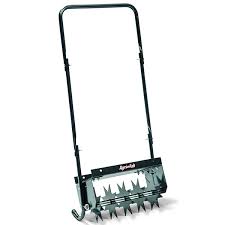 Lawn core aerators can easily remove cores from any lawn. Manual Lawn Aerator Spiker Wellers Hire