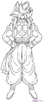 The coloring pages will help your child to focus on details while being relaxed and comfortable. Goku Coloring Pages Super Saiyan 4 Coloring And Drawing