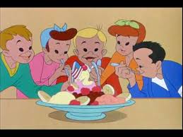 'the martins and the coys', 'blue bayou', 'all the cats join in', 'without you', 'casey at the bat', 'two silhouettes', 'peter and the wolf'. Musica Maestro 1946