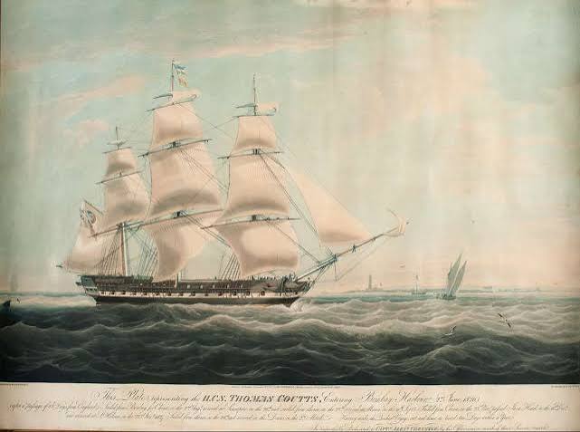 5 Thomas coutts ship 1817 Images: PICRYL - Public Domain Media Search Engine Public Domain Search