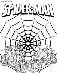 72 spiderman printable coloring pages for kids. Spiderman Coloring Pages Free Coloring Pages