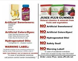 Read Vitamin Labels We Give Our Kids Supplements To Make Them Healthy Not Toxic Juice Plus Is Food Real Concentrat Juice Plus For Kids Juice Plus Juice