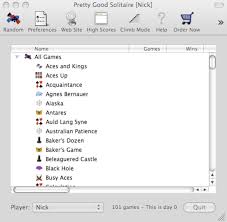 All of the most popular solitaire card games are included. Pretty Good Solitaire For Mac Download