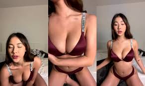 Asian Candy Touches Her Pussy