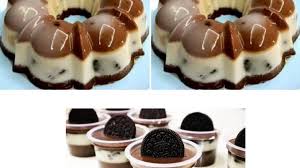 Tapis lebihan agar agar ke dalam acuan. Resepi Puding Oreo Milo Wannacry My Sumber Maya