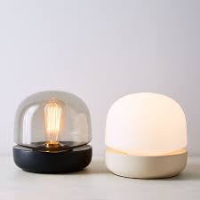 Dome Table Lamp In 2020 Table Lamp Stone Lamp Lamp