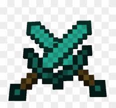 A sword is made from one of six materials, in order of increasing quality and expense: Diamond Sword Minecraft Diamond Sword Kucuk Clipart Full Size Clipart 3524485 Pinclipart