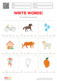 List of two letter words. Write 5 Letter Words Worksheet For Grade 2 Kidpid