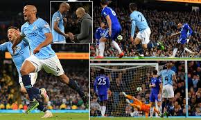 Video highlights e gol leicester vs manchester city, super cup, 07/08/2021. Manchester City 1 0 Leicester Captain Kompany Nets Stunning Strike Daily Mail Online