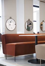 Gubi Modern Line Sofa By Greta M Grossman And Randaccio Mirror By Gio Ponti Furniture Oversized Chair And Ottoman Furniture Design