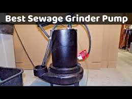 However, unlike ejector pumps, they also include grinding blades (hence the name) designed to grind sewage and other objects into slurry and slush before discharging it. Best Sewage Grinder Pump Top Recommendations For You Youtube