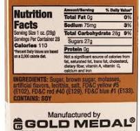 Caramel Gold Medal Glaze Pop (28 oz. Carton)