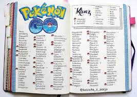 30 Pokemon Inspired Bullet Journal Ideas My Inner Creative Bullet Journal Bullet Journal Lists Journal