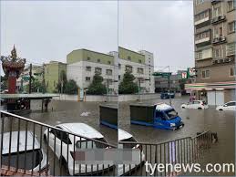 淹水深度：0.0~0.3 公尺淹水深度：0.3~1.0 公尺淹水深度：1.0~3.0 公尺淹水深度：>3.0 公尺. 0fjnd Zzkdzzom