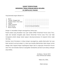 Melalui surat ini saya mengajukan permohonan mutasi (pindah tugas) dari dinas pendidikan pemerintah kabupaten buleleng ke pemerintah daerah kabupaten tabanan, bali. 4 Pernyataan 10 Tahun Tidak Pindah Kerja