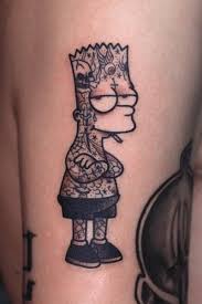 Tattoo Uploaded By Mick Gore Bart Simpson 632758 Tattoodo Simpsons Tattoo Tattoos Cartoon Tattoos