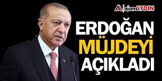Erdoğan yaptığı açıklamada bir müjde vereceğini söyledi. Erdogan Mujdeyi Verdi