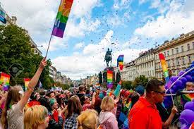 Most of prague pride in 2021 will be held virtually, including live streams of lgbtqia+ art exhibitions, debates, concerts and more. Prague Czech Republic 12 08 2019 Prague Pride People On Lgbt Parade In August Prague Czech Republic Stock Photo Picture And Royalty Free Image Image 149228385