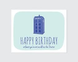 Birthday Card Print Out Popular Items For Doctor Who Birthday On Etsy Doctor Who Birthday Birthday Card Printable Funny Birthday Cards