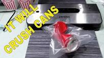 The Can Crushing vacuum sealer