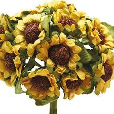 Segnaposto fai da te con molletta sul bicchiere. Stefanazzi 72 Pezzi Girasoli Di Carta Artificiali Decorazioni Bomboniere Fai Da Te Matrimonio Battesimo Segnaposto Con Fiori Finti Secchi E Con Mollette In Legno