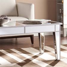 20 h x 30 w x 30 lread more. Southern Enterprises Mirage Mirrored Coffee Table In Distressed Silver Ck9169