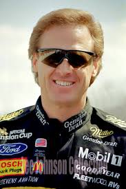 Dale Earnhardt and Rusty Wallace after Earnhardt spun out Wallace in the  1995 Goody's 500 at Bristol.