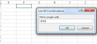 For example, a lock combination is in fact a permuation. How To Generate A List Of All Possible 4 Digits Combinations In Excel