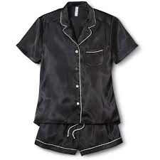 Black And White Striped Satin Pajamas Pin On Maids