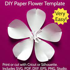 Pin On Diy Paper Flowers Templates And Tutorials