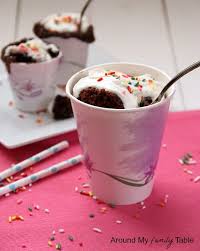 1 Minute Dixie Cup Cakes Recipe Mug Recipes Single Serving Recipes Desserts