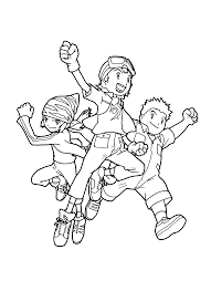 Coloring Page Digimon Coloring Pages 63 Digimon Digimon Frontier Coloring Pages