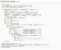 Python offers random module that can generate random numbers. Python Code Example Coding Python Weird Shapes