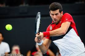 Join facebook to connect with cristian garin and others you may know. Novak Djokovic Cruises Past Cristian Garin In Straight Sets As Serbia Reach Atp Cup Quarter Finals Daily Mail Online