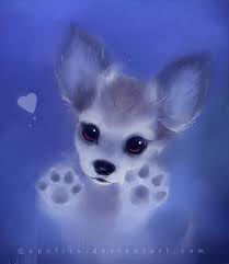 Chihuahua By Apofiss On Deviantart Cute Animal Drawings Anime Animals Cute Drawings