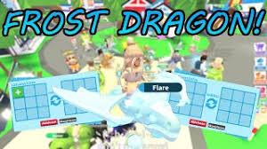 Adopt me codes can give free bucks and more. Roblox Adopt Me Frost Dragon Cute766