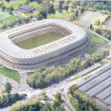 Die verträge für das neue stadion wurden von der stadt karlsruhe als bauherrin und dem ksc als mieter unterzeichnet. Vision Wildparkstadion Architekturobjekte Heinze De